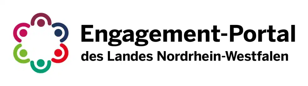 Logo: Engagement-Portal des Landes Nordrhein-Westfalen